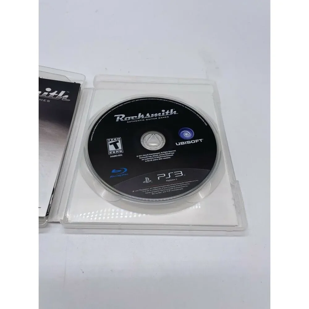 Rocksmith (Sony PlayStation 3, 2011). Condition is Very Good